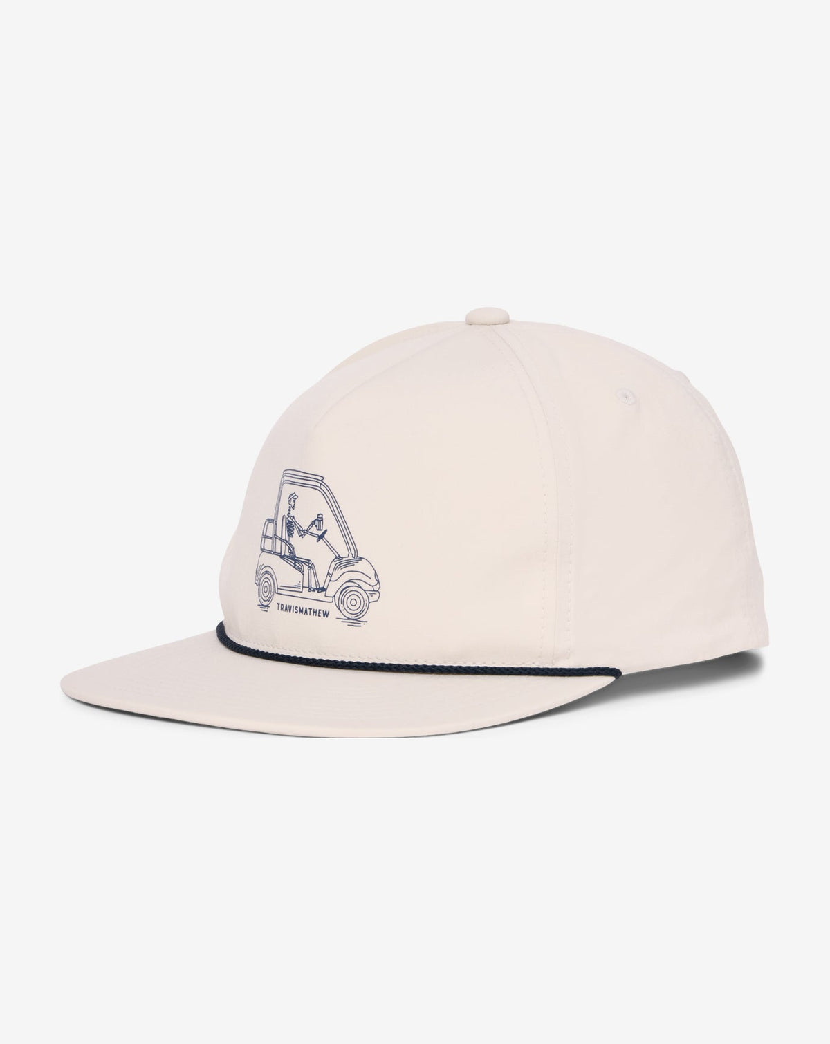 Lost Mapes Snapback Hat Moonbeam | Travis Mathew
