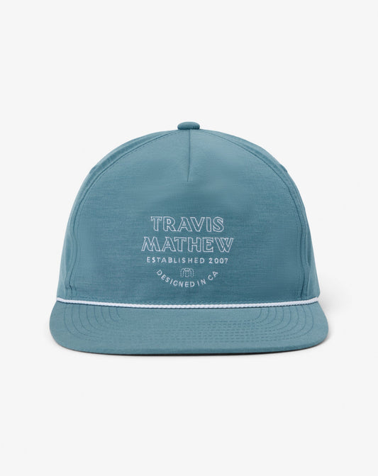 Hidden Agenda Snapback Hat Captains Blue | Travis Mathew