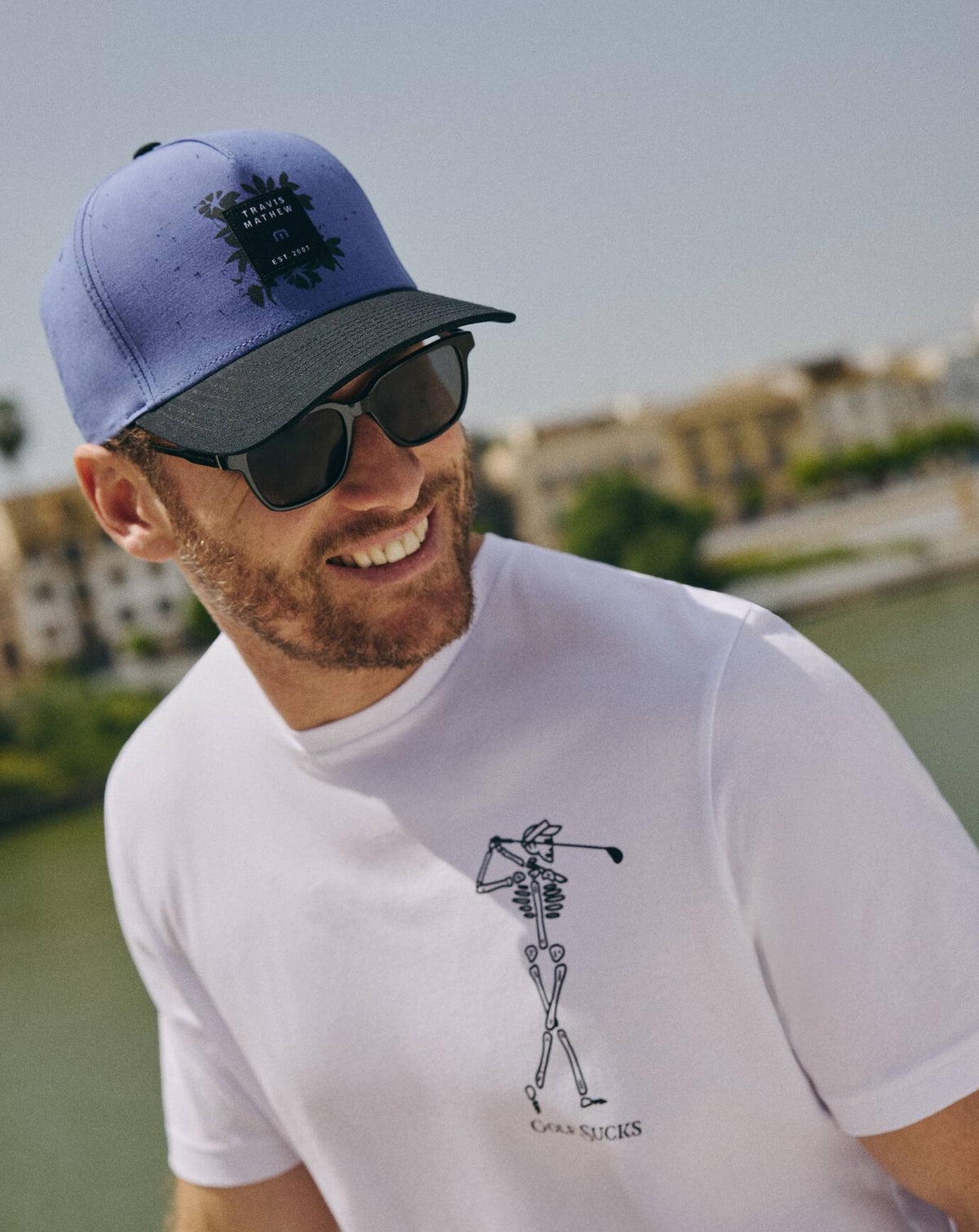 Crystal Waters Snapback Hat Marlin | Travis Mathew