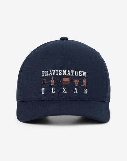 Texas Toasty Snapback Hat Total Eclipse | Travis Mathew