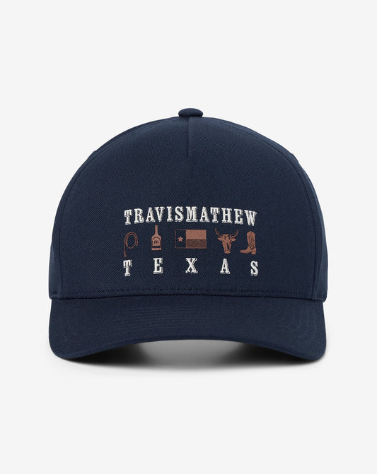 Texas Toasty Snapback Hat Total Eclipse | Travis Mathew