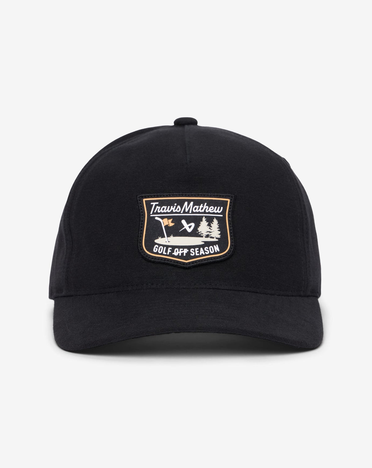 Lucky Shot Snapback Hat Black | Travis Mathew