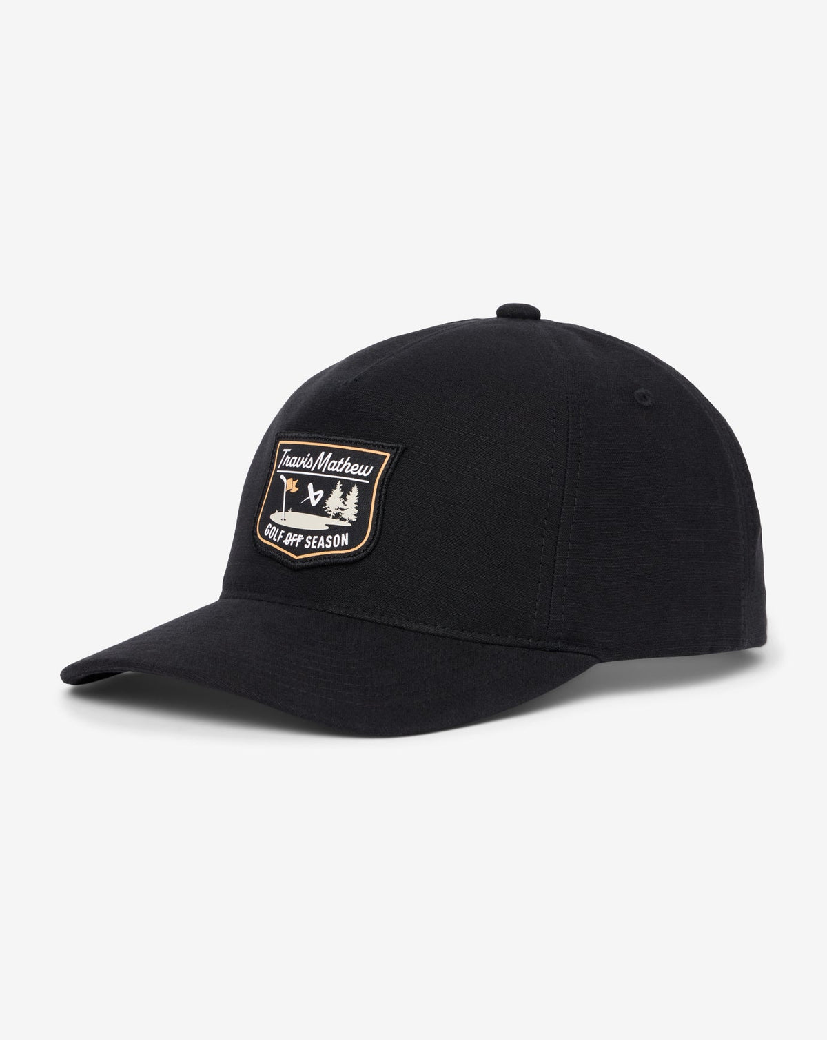 Lucky Shot Snapback Hat Black | Travis Mathew