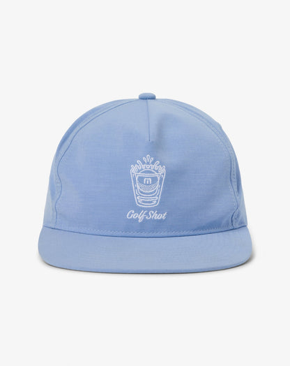 Back Again Snapback Hat Heather Violet Storm | Travis Mathew