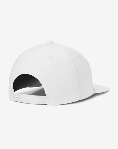 TM Beach Club Snapback Hat White | Travis Mathew