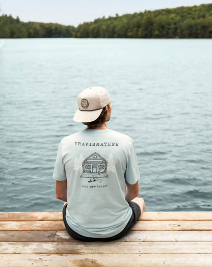 Face Off Bauer Snapback Hat Italian Sand | Travis Mathew