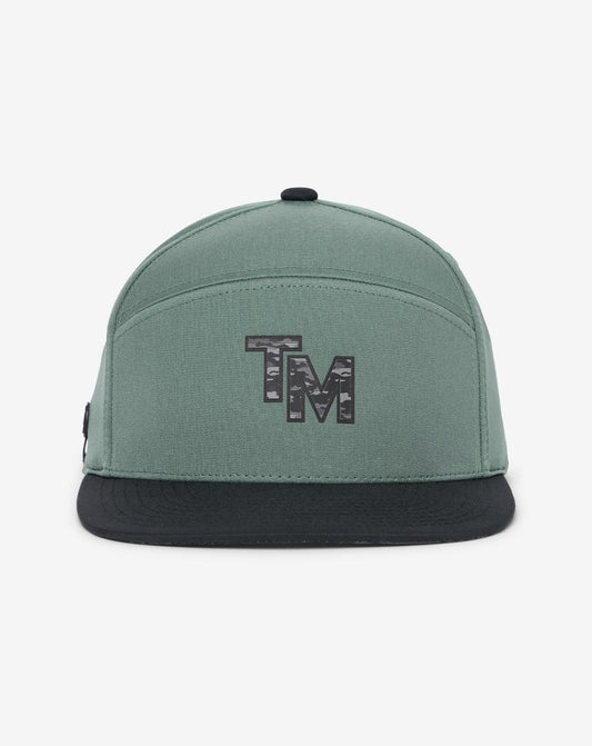 False Start Snapback Hat Balsam Green | Travis Mathew