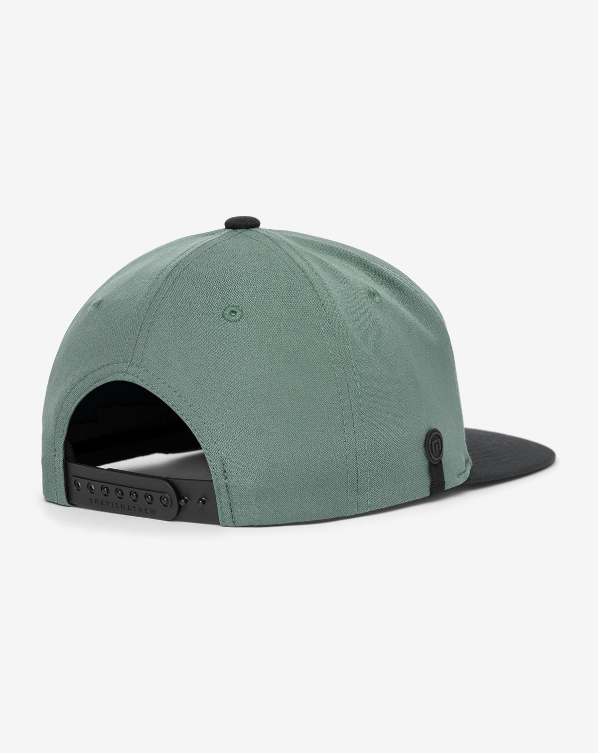 False Start Snapback Hat Balsam Green | Travis Mathew