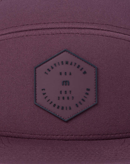 Triple Threat Snapback Hat Mauve Wine | Travis Mathew