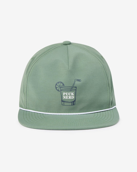 Penalty Shot Snapback Hat Laurel | Travis Mathew