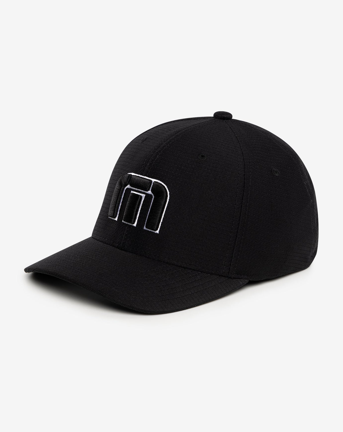 B-Bahamas Fitted Hat Black | Travis Mathew