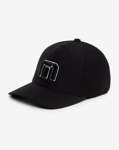 B-Bahamas Fitted Hat Black | Travis Mathew