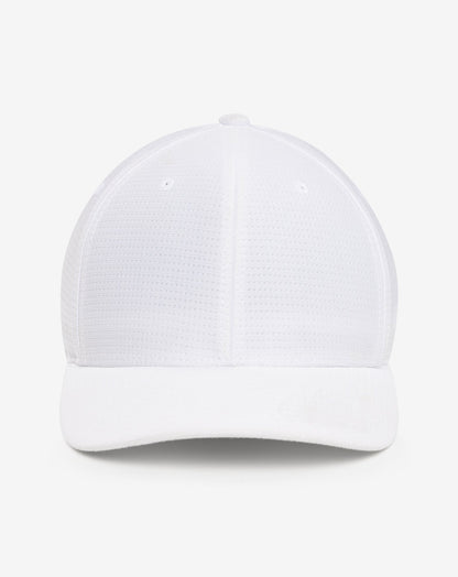 Nassau Fitted Hat White | Travis Mathew
