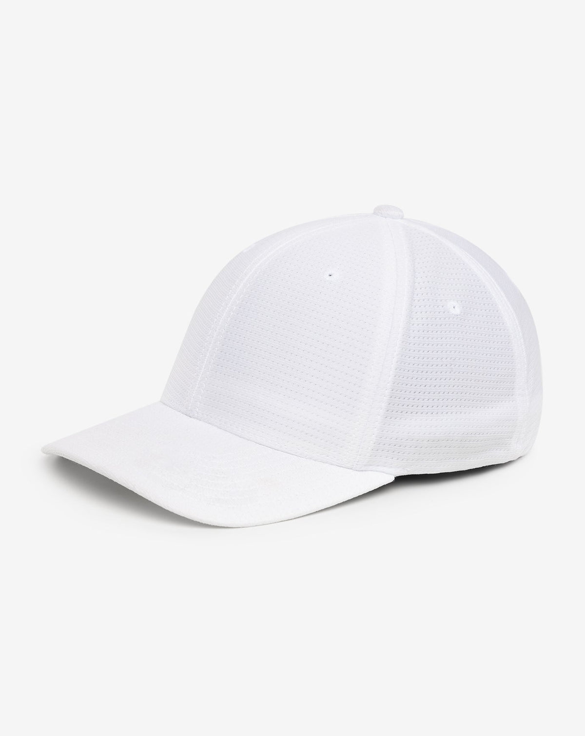Nassau Fitted Hat White | Travis Mathew