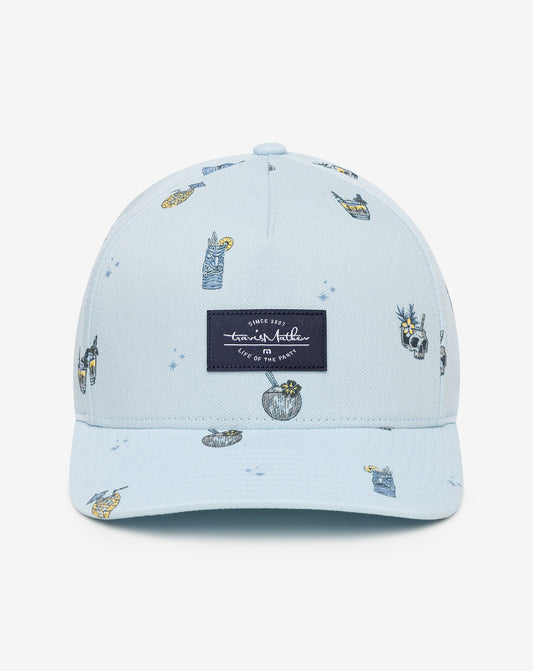 Paradise Cove Fitted Hat Dream Blue | Travis Mathew