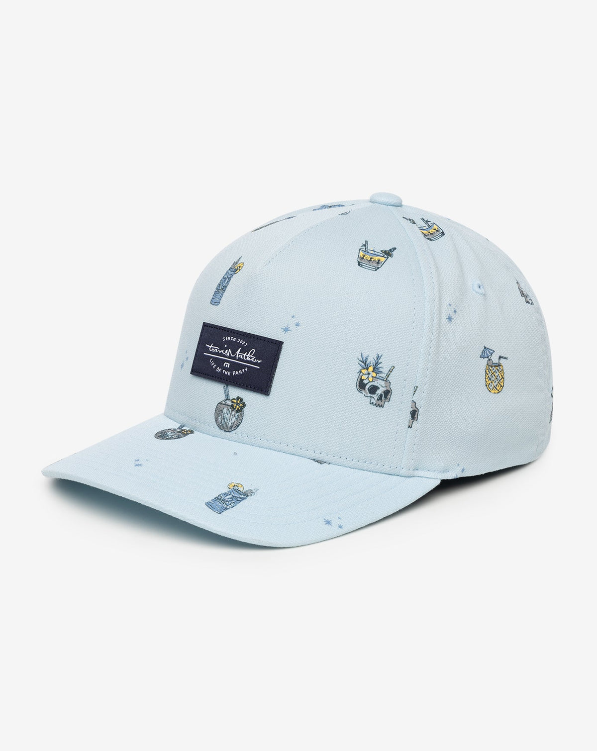 Paradise Cove Fitted Hat Dream Blue | Travis Mathew