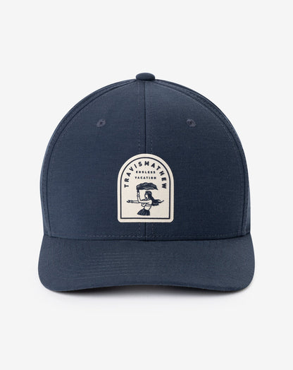 Big Beach Fitted Hat Total Eclipse | Travis Mathew