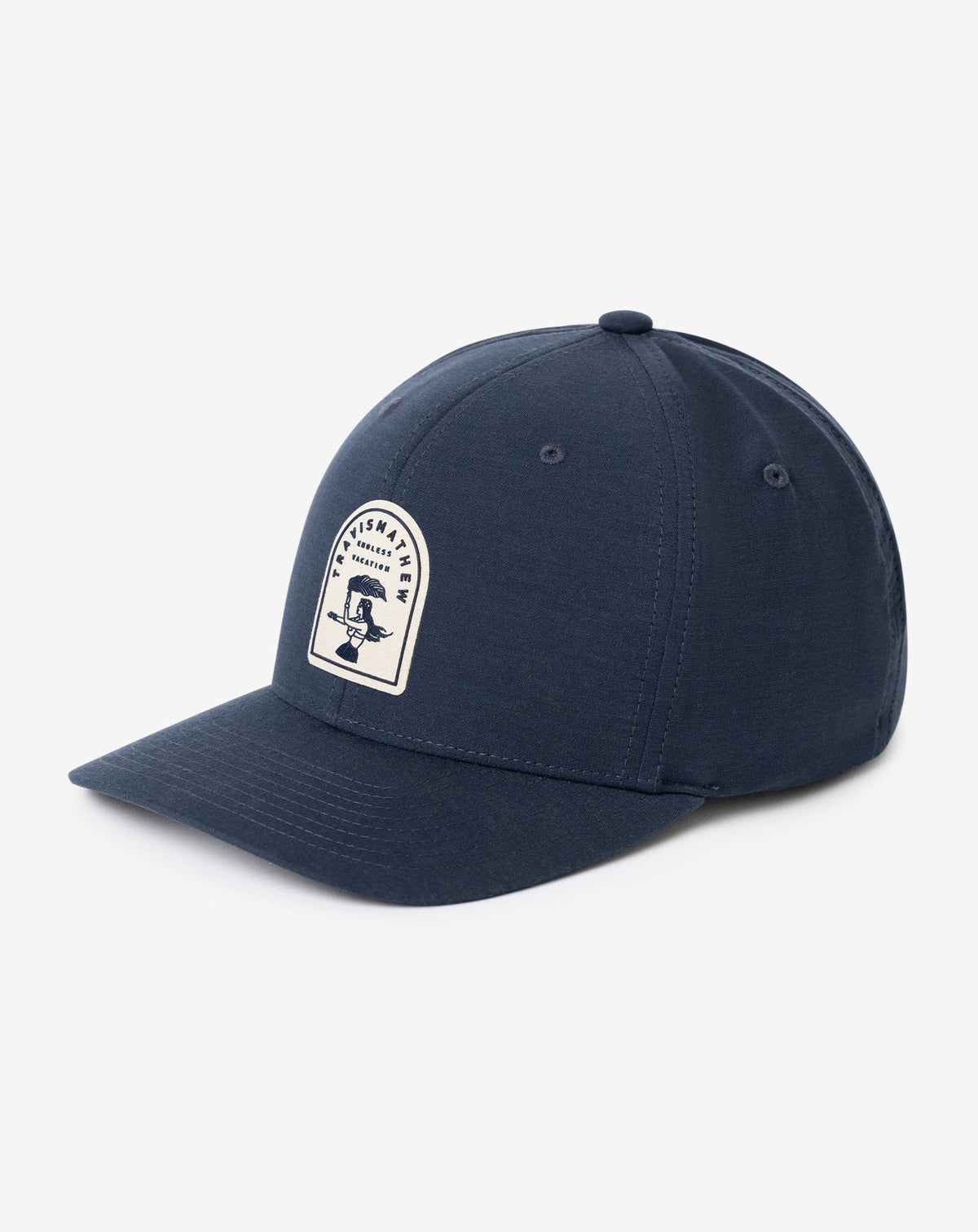 Big Beach Fitted Hat Total Eclipse | Travis Mathew