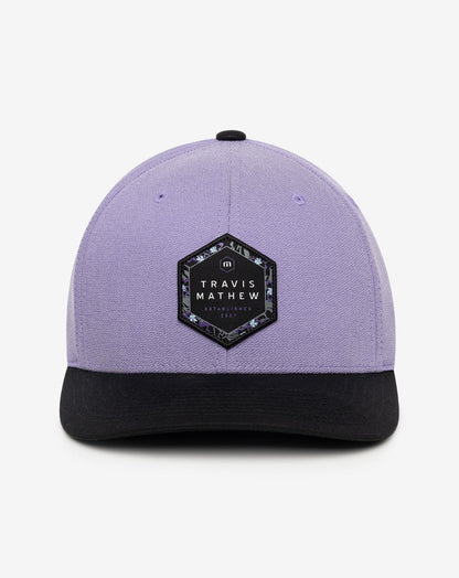 Tall Bamboo Fitted Hat Heather Imperial | Travis Mathew