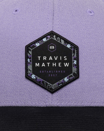 Tall Bamboo Fitted Hat Heather Imperial | Travis Mathew