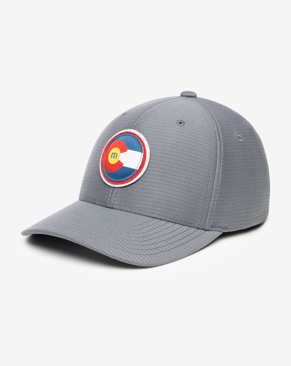 Hop Boulders Fitted Hat Grey | Travis Mathew