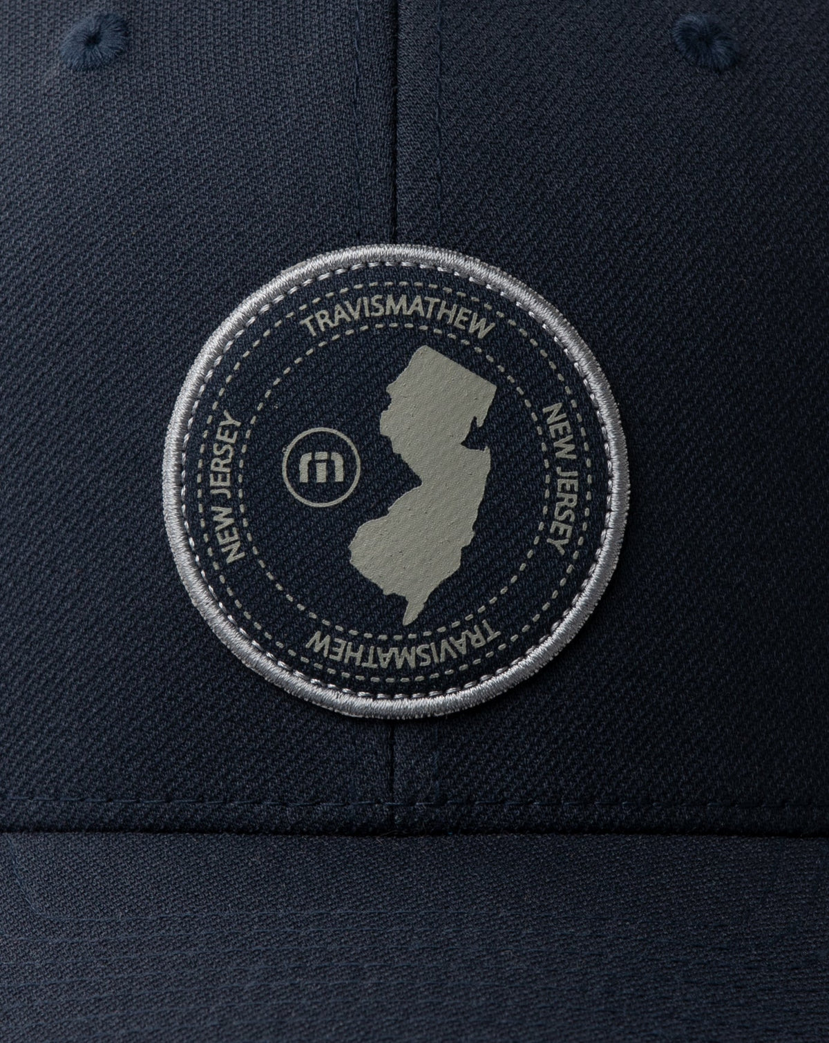 East Coast Time Fitted Hat Blue Nights | Travis Mathew