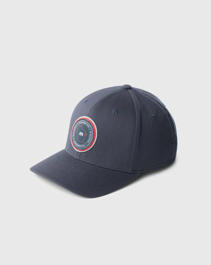 Vernon Fitted Hat Blue Nights | Travis Mathew