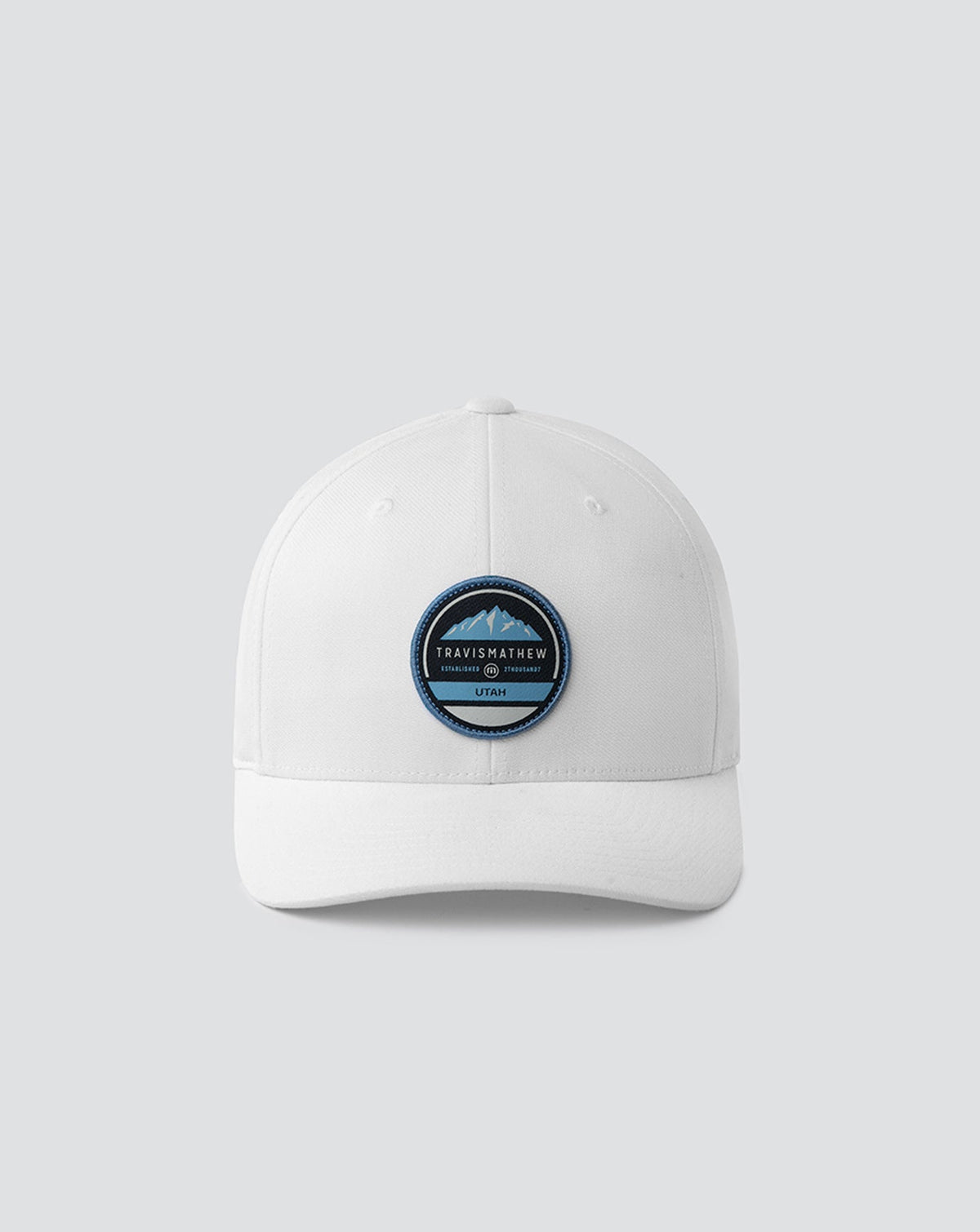 Bighorn Fitted Hat White | Travis Mathew
