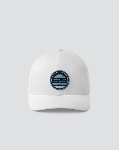 Bighorn Fitted Hat White | Travis Mathew