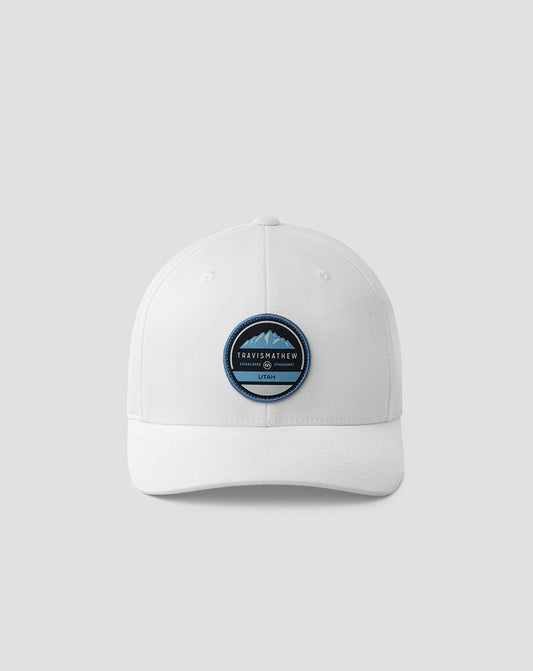 Bighorn Fitted Hat White | Travis Mathew
