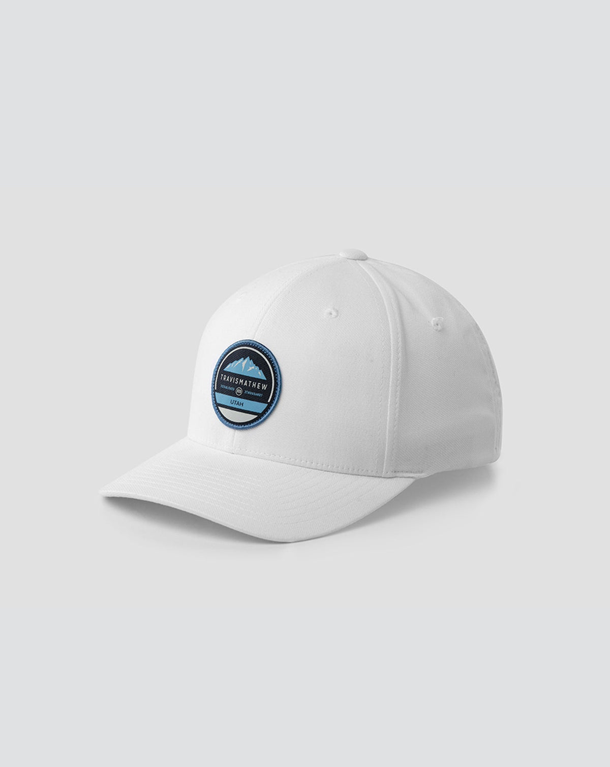 Bighorn Fitted Hat White | Travis Mathew