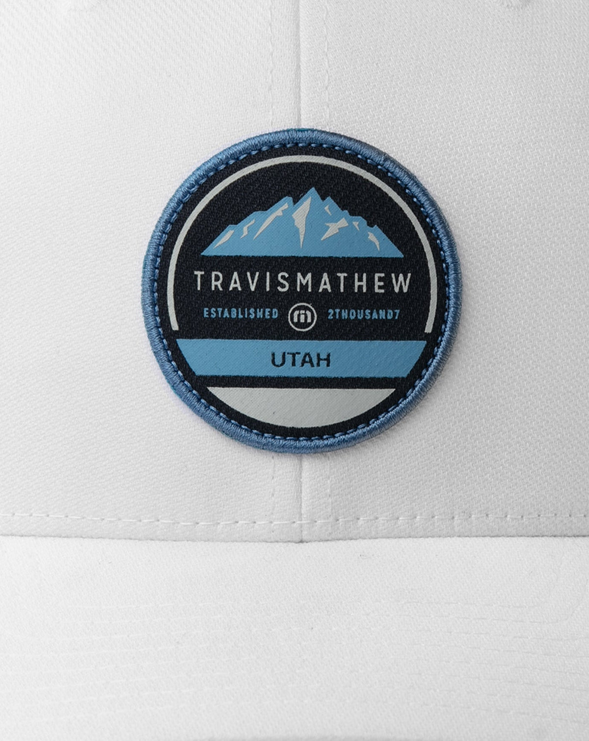 Bighorn Fitted Hat White | Travis Mathew