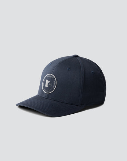 Oh For Sure Fitted Hat Blue Nights | Travis Mathew