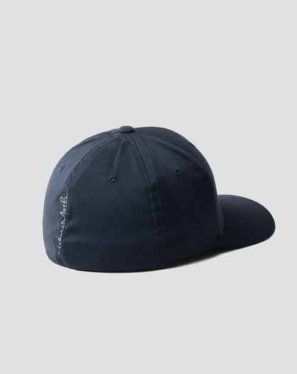 Oh For Sure Fitted Hat Blue Nights | Travis Mathew