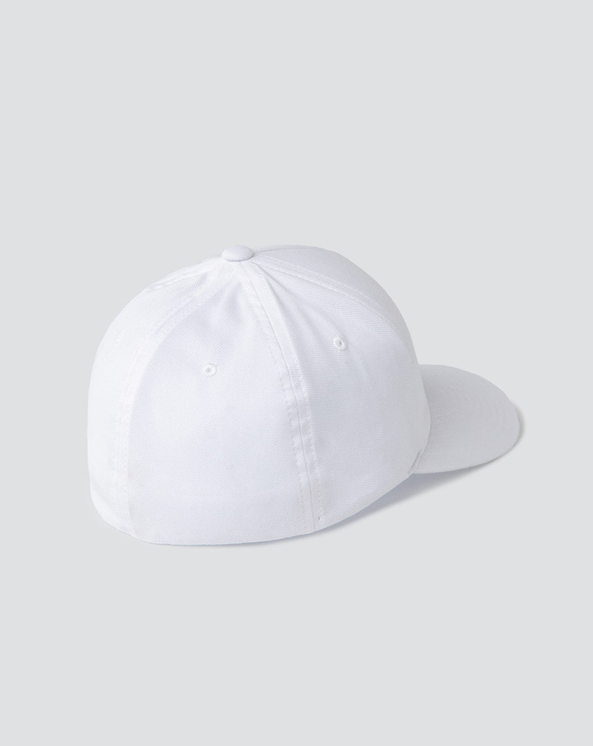 Fosse Fitted Hat White | Travis Mathew