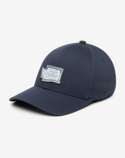 Sunbreaks Fitted Hat Blue Nights | Travis Mathew