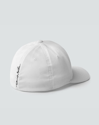 East Coast Time Fitted Hat White | Travis Mathew