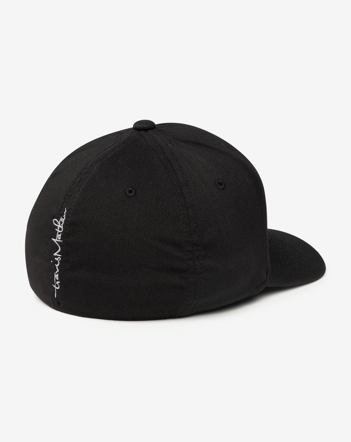 Bat Watching Fitted Hat Black | Travis Mathew