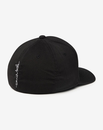 Bat Watching Fitted Hat Black | Travis Mathew