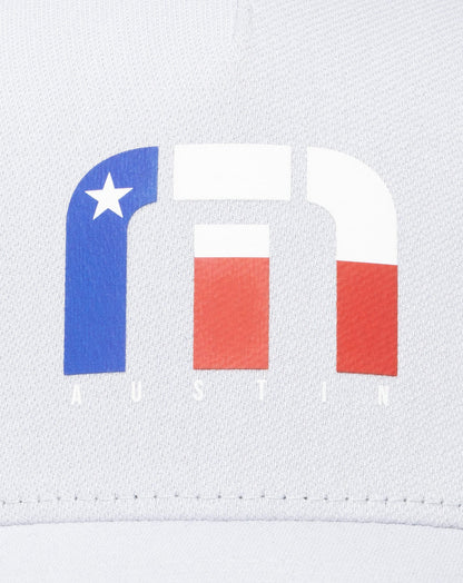 Lets Line Dance Austin Fitted Hat Heather Grey | Travis Mathew