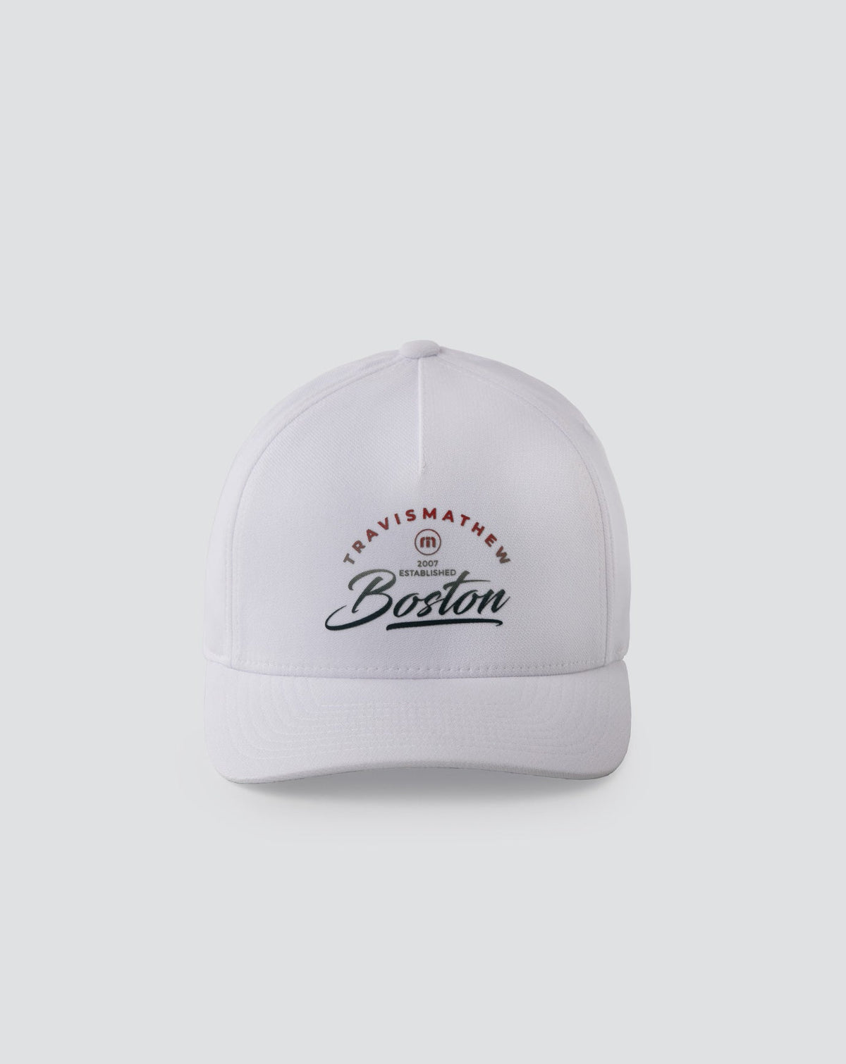 Beacon Hill Fitted Hat White | Travis Mathew