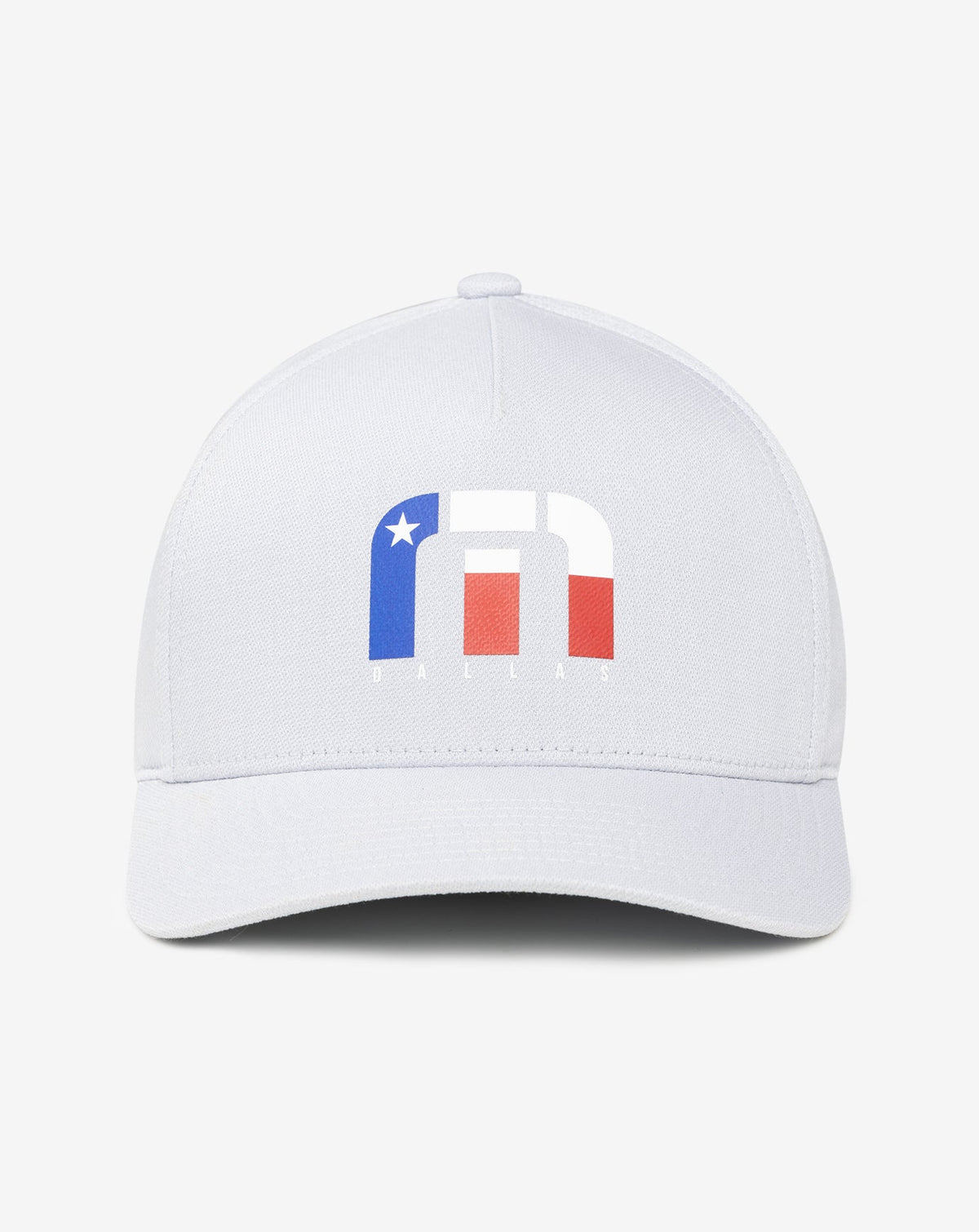 Lets Line Dance Dallas Fitted Hat Heather Grey | Travis Mathew