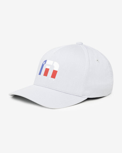 Lets Line Dance Dallas Fitted Hat Heather Grey | Travis Mathew