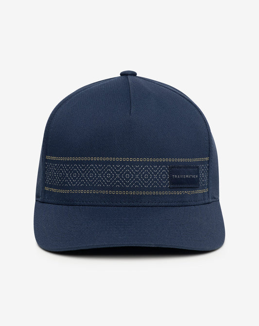 Better Views Fitted Hat Dress Blues | Travis Mathew