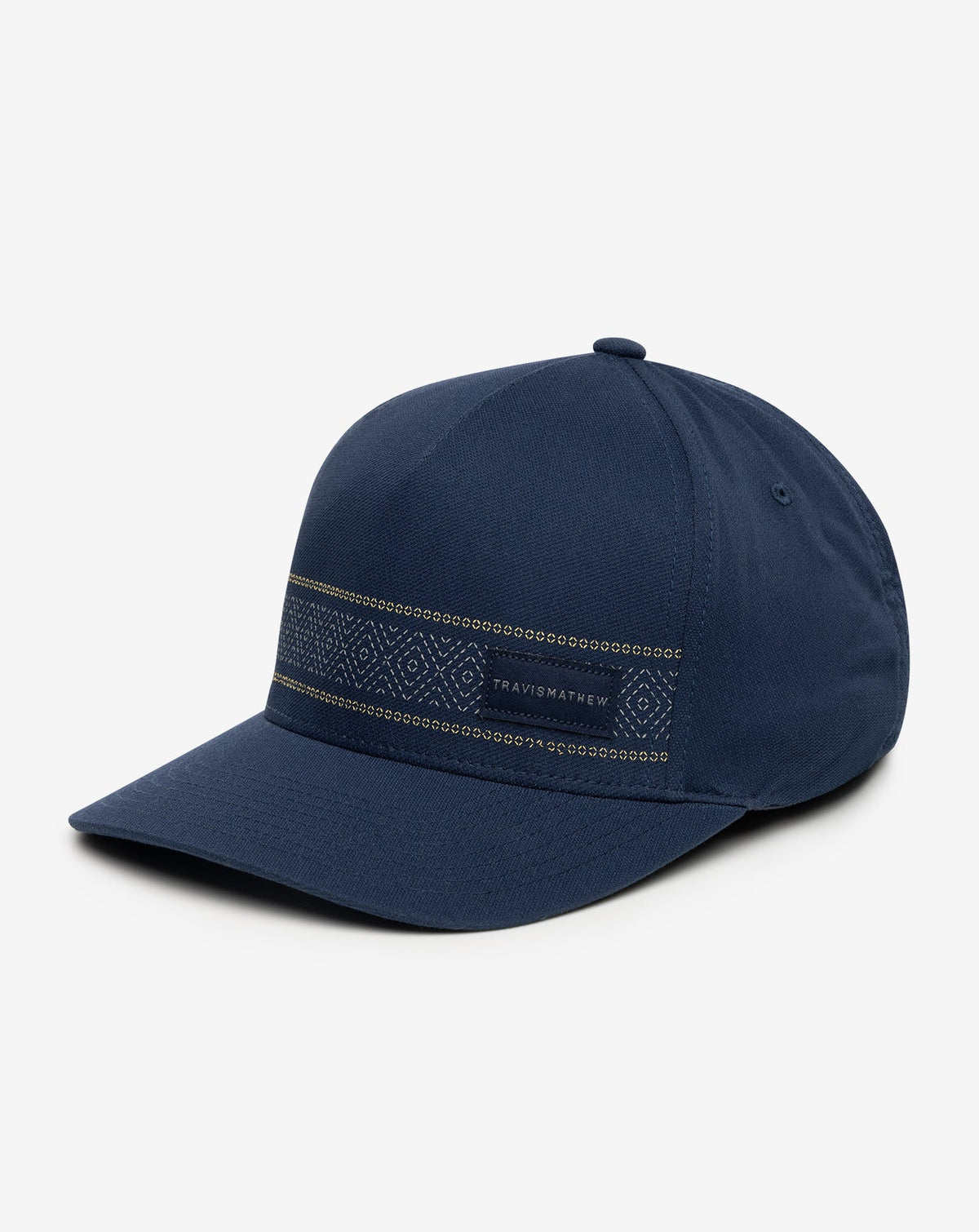 Better Views Fitted Hat Dress Blues | Travis Mathew