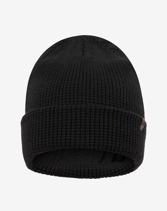 Cloud Waffle Beanie 2.0 Black | Travis Mathew