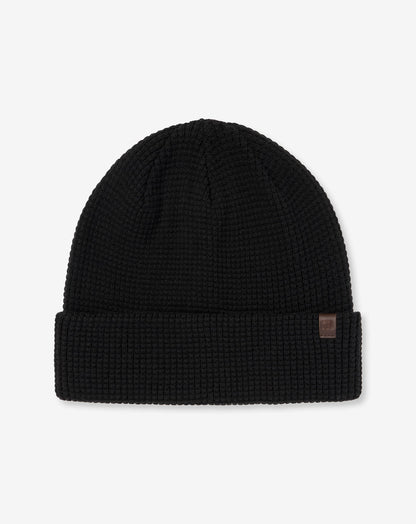 Cloud Waffle Beanie 2.0 Black | Travis Mathew