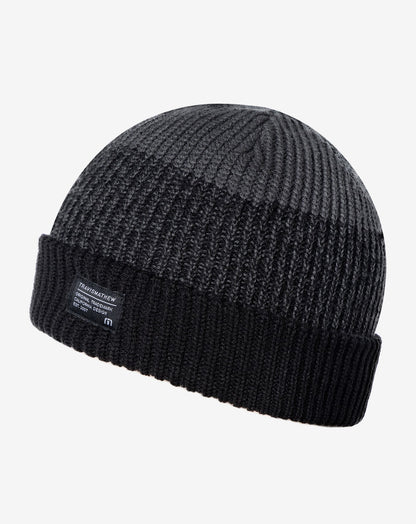 Prevailing Winds Beanie Heather Black | Travis Mathew