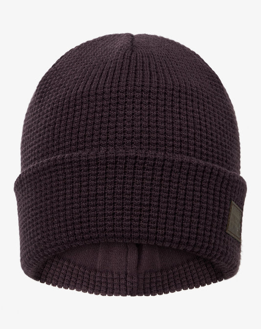 Cloud Waffle Beanie Plum | Travis Mathew