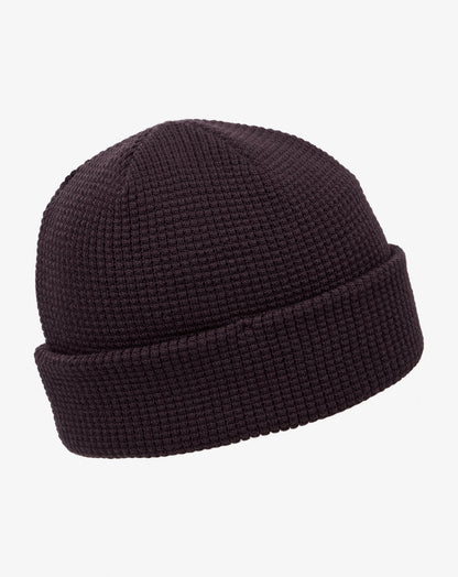 Cloud Waffle Beanie Plum | Travis Mathew